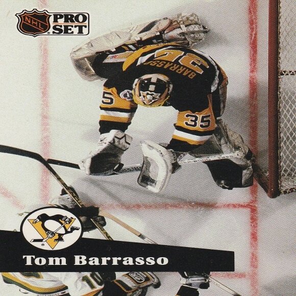 Tom Barrasso Pittsburgh Penguins NHL Hockey Card Collection - 10 Card Set - Picture 10 of 11